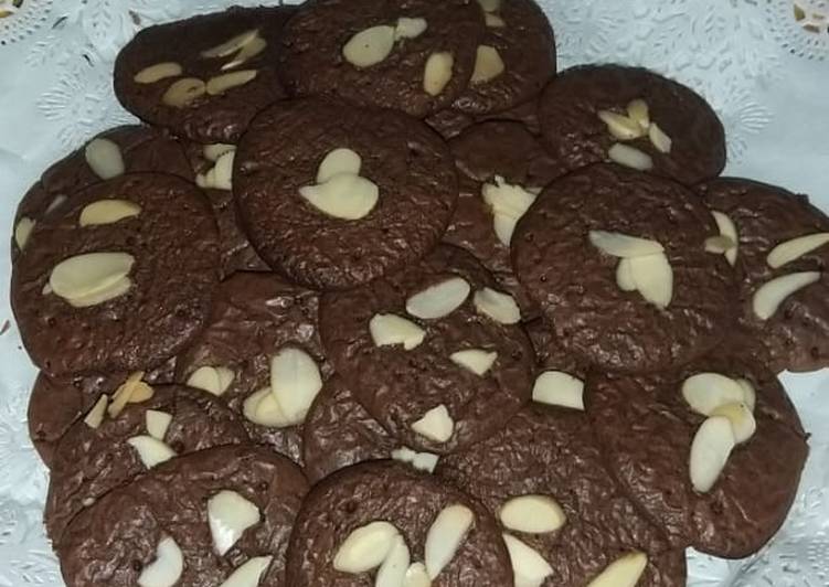 Resep: Brownies cookies almond yang bikin ketagihan
