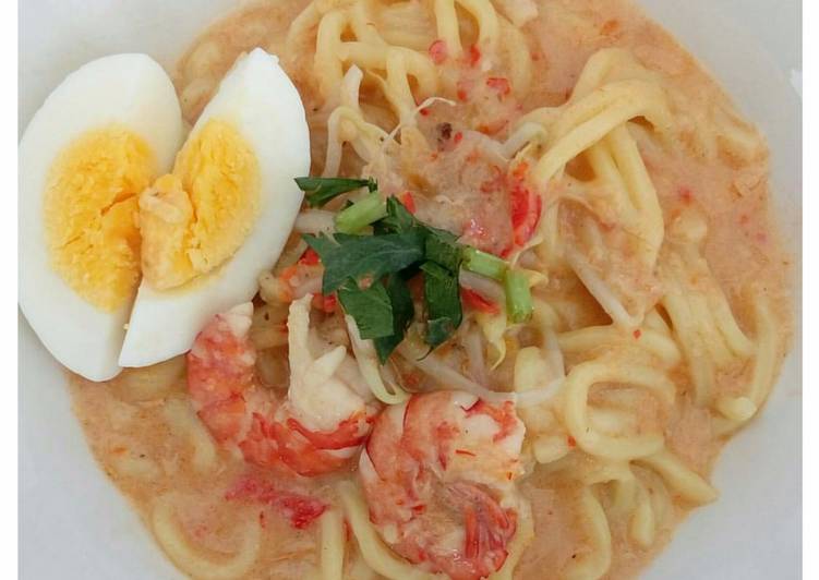 Cara Mudah memasak Mie celor palembang enak