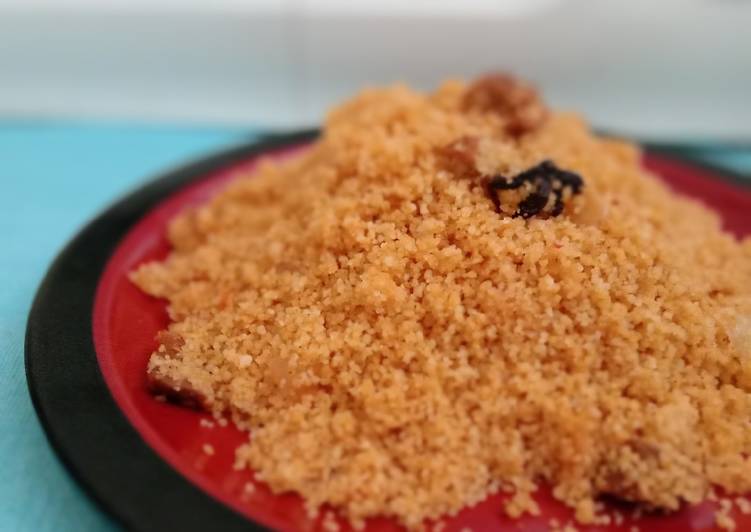 Cara memasak Couscous bumbu nasi minyak sedap