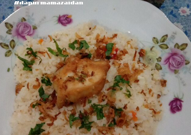 Resep mengolah Nasi Salek Ayam yang bikin ketagihan