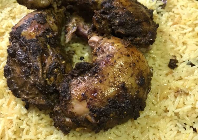 Cara mengolah Nasi Mandi - Mandhi rice from Hadramaut, Yaman yang menggugah selera