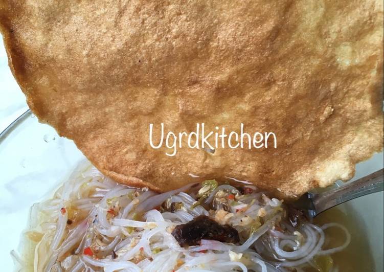 Cara membuat Rujak Soun makanan Khas Sunda Tanah Serang Banten ala Ugrdkitchen yang menggugah selera