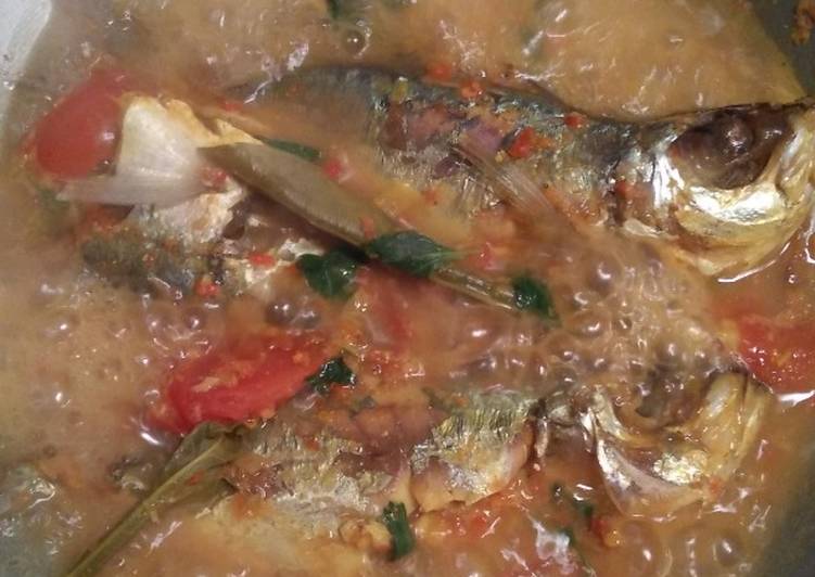 Ikan kembung belok pindang khas Jawa (resep dari mertua)
