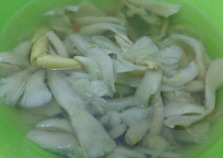 Cara Mudah memasak Pindang Jamur Tiram (Masakan Khas Komering) yang bikin ketagihan