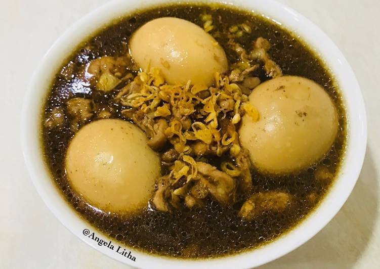 Pindang daging dan telur #taiwan food