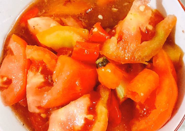 Resep memasak Sambal tomat terasi segar enak