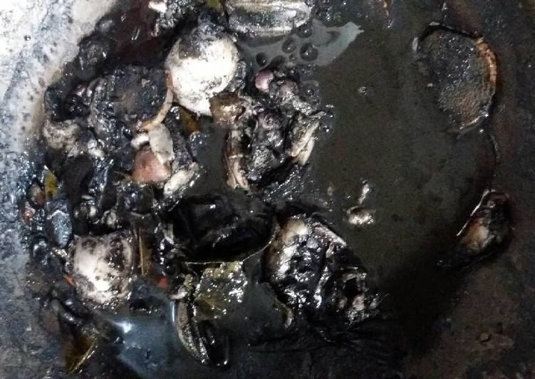 Resep: Cumi sotong masak hitam simpel enak