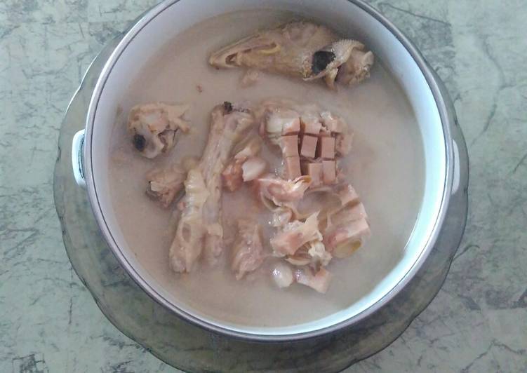 Resep: Gudeg nangka + ceker dan kepala ayam sedap