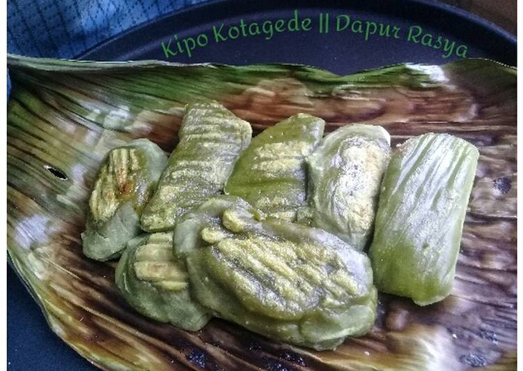 Resep memasak Kue Kipo || daun katuk yang menggugah selera