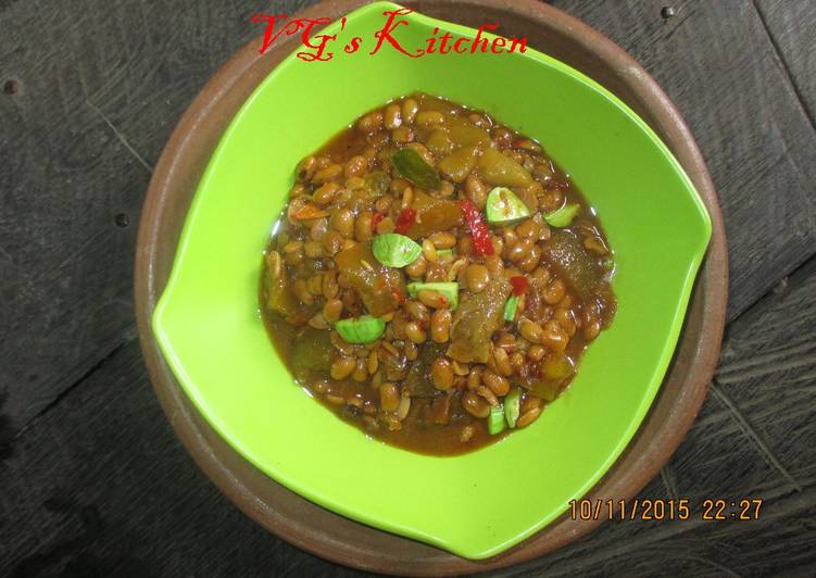Resep memasak SAMBAL GORENG KRECEK KACANG TOLO yang menggugah selera