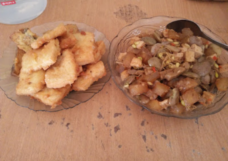 Tumis Sasu (Sayur Suka²) + Tempe tepung