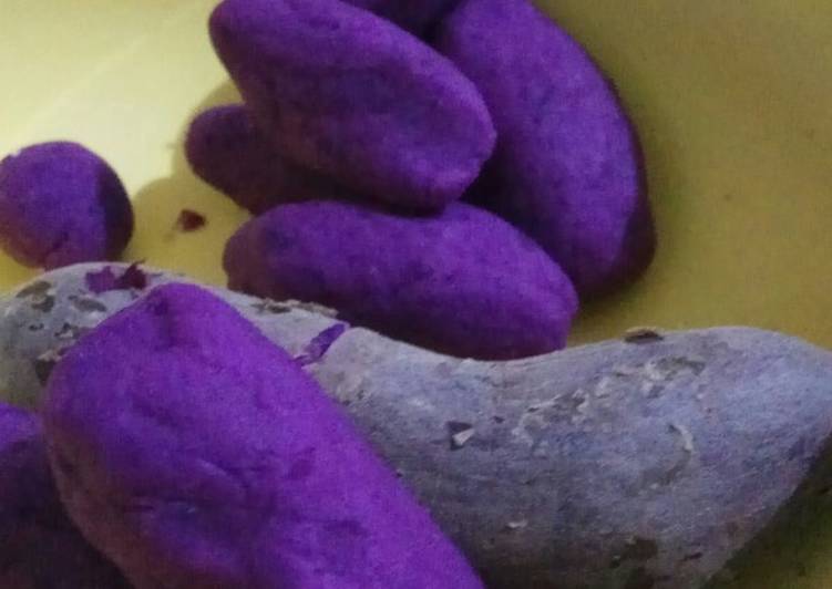 Cara Mudah membuat Timus ubi ungu ala resto