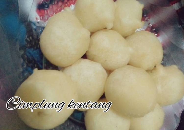 Cara Mudah mengolah Cimplung kentang lezat