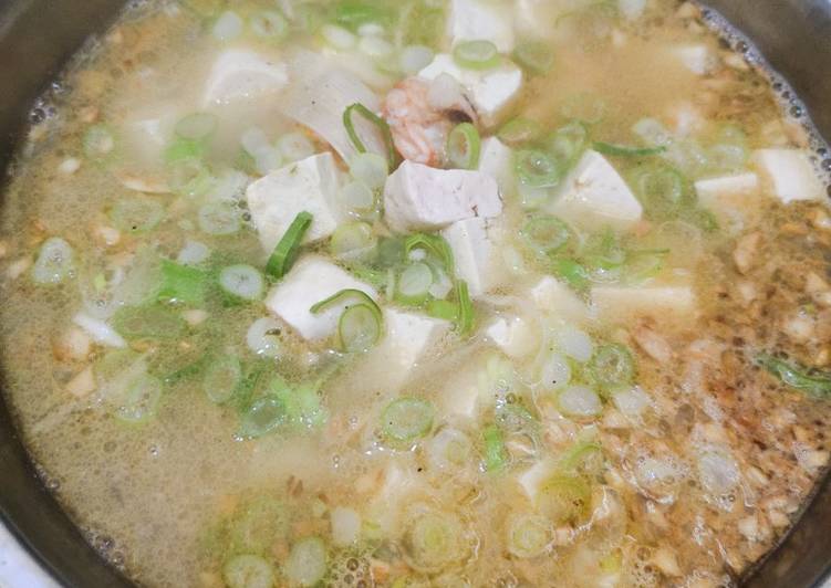Resep: Sup tahu udang sehat dan mudah yang menggugah selera