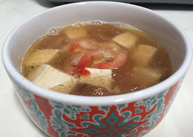 Resep: Sup Udang Tahu! yang menggugah selera