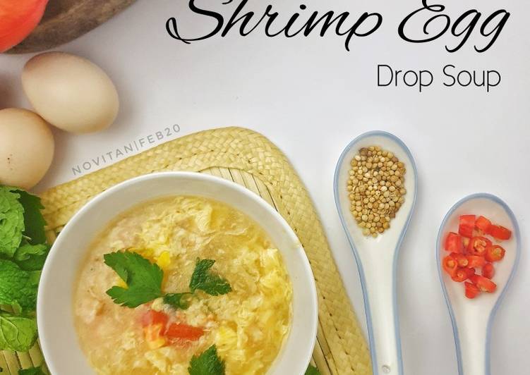 Resep: 91. Sup Telur Udang Kental no msg / Chinese Shrimp Egg Drop Soup istimewa
