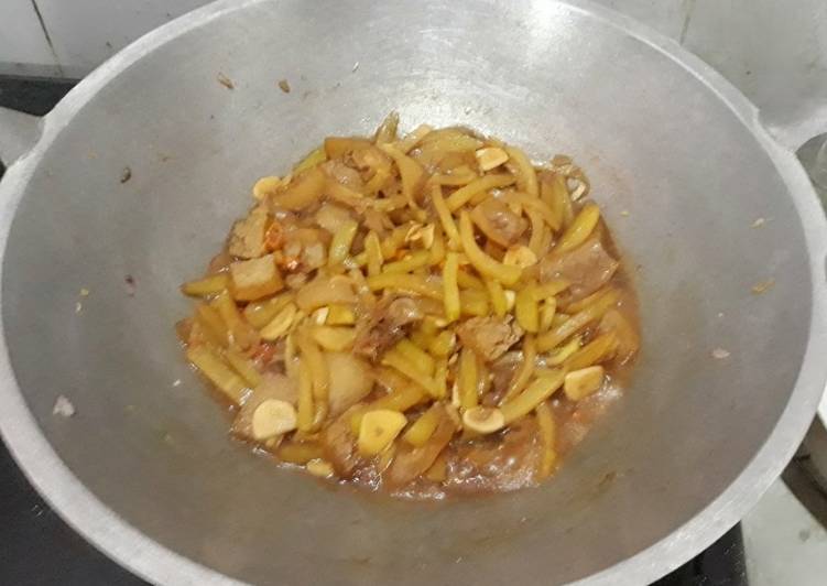 Cara memasak Tumis kecap cecek Manisah yang menggugah selera