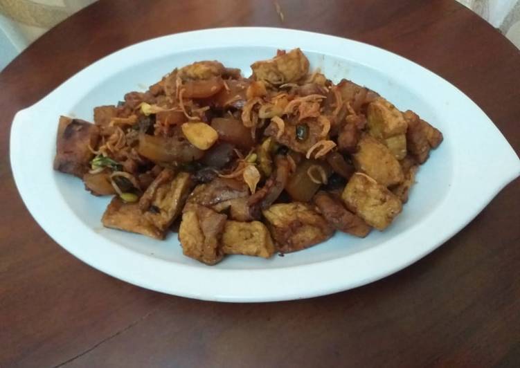 Resep memasak Osenga Tahu Tempe Cecek yang menggugah selera