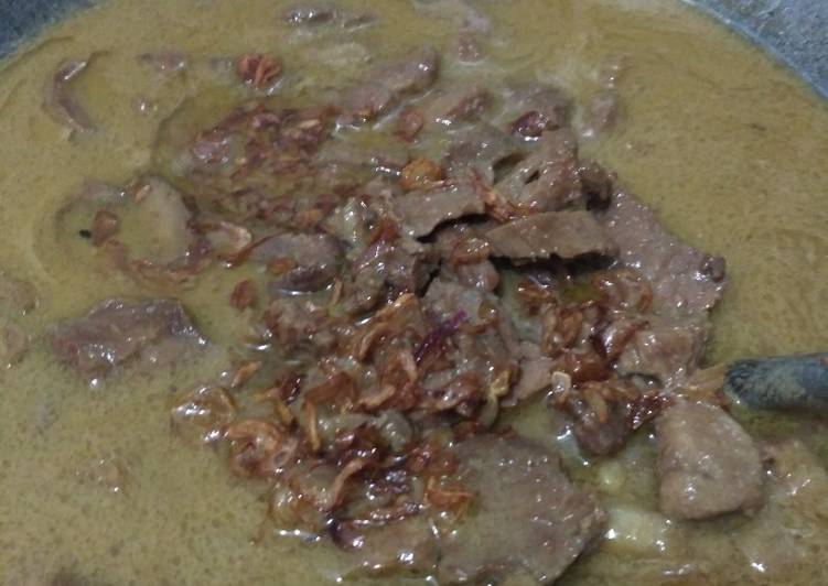 Resep: Daging sapi msk Gandul khas Pati istimewa