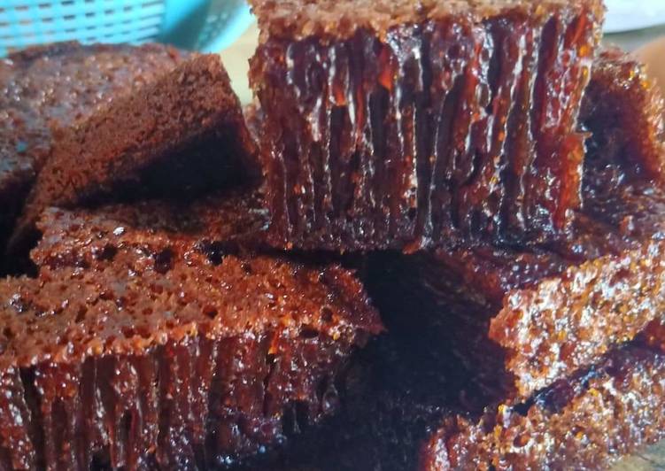 Cara Mudah mengolah Cake Sarang Semut no oven istimewa