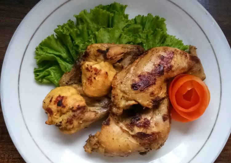 Resep membuat Ayam bakar santan khas Banyuwangi lezat