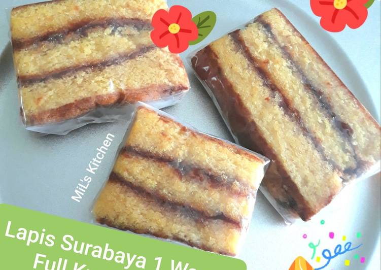 Resep: Lapis Surabaya Diet (1 rasa) enak