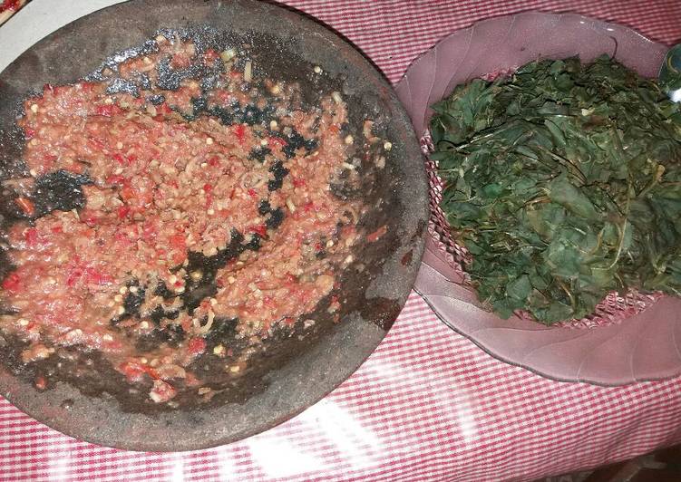 Cara membuat Kuluban semanggi sambal sereh #bikinramadhanberkesan 