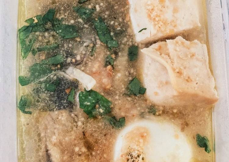 Resep: Soto Ayam Kampung dengan Koya lezat