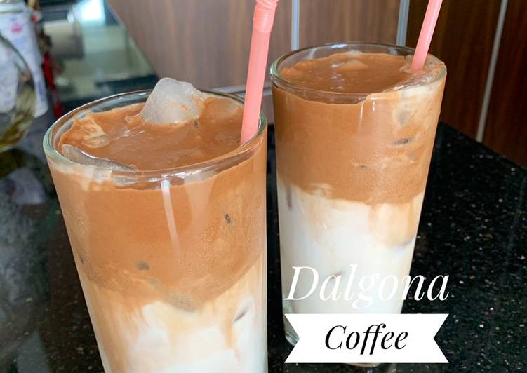 Cara Mudah memasak Dalgona Coffee lezat