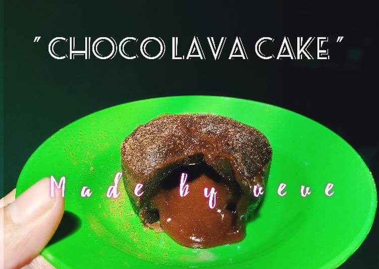 Cara Mudah membuat Choco lava cake simple istimewa