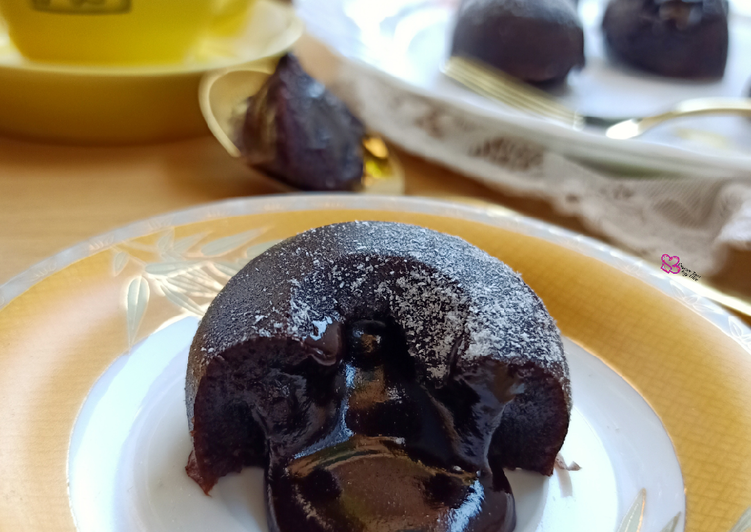 Resep: Choco Molten Cake / choco lava cake istimewa