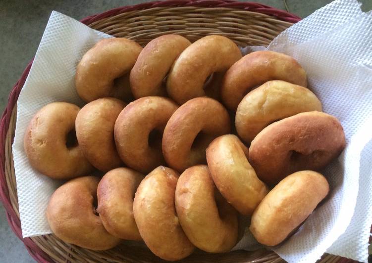 Donut kentang simple & enak