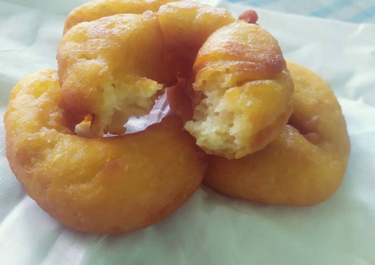 Resep membuat Donut kentang praktis 