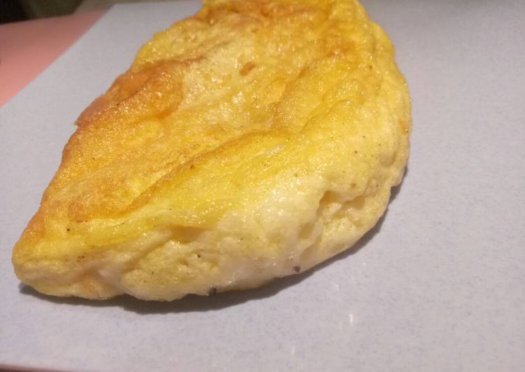 Resep mengolah Fluffy omelette 