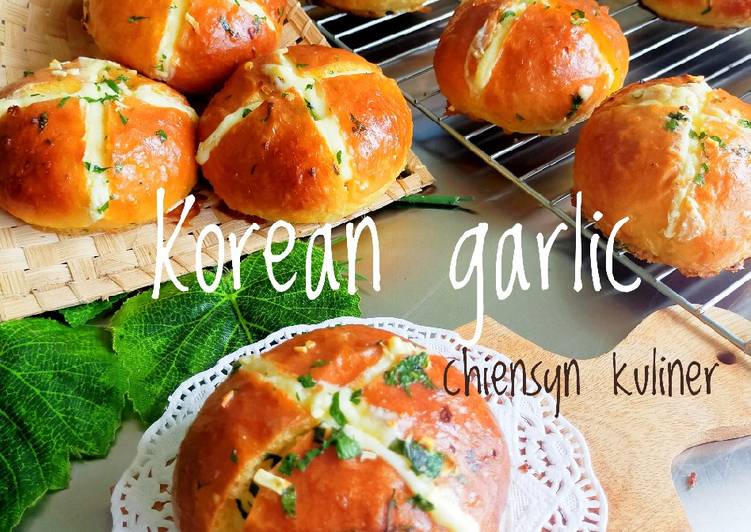 Resep: Korean garlic cheese bread 
