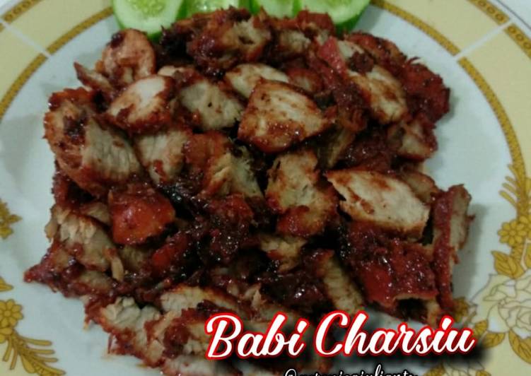 Resep memasak Babi charsiu 