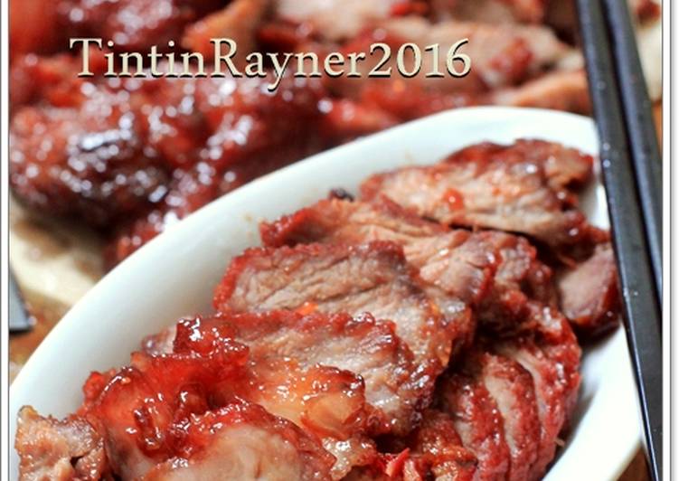 Charsiu Pork -Chinese BBQ pork mudah enak ala rumah ;)
