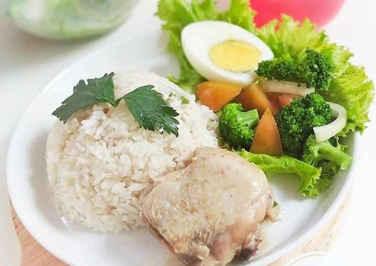Cara Mudah memasak Hainan chicken rice 
