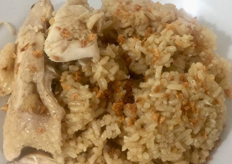 Resep: Nasi hainan chicken rice 