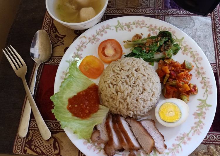 Resep: Singapore Hainam rice tanpa ribet 