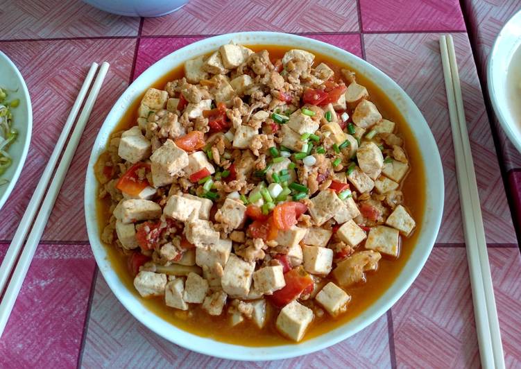 Resep: Mapo tofu lezat
