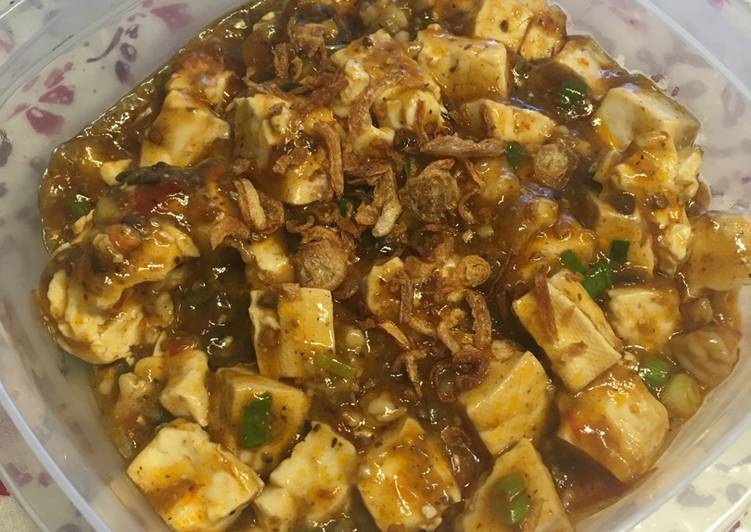 Resep: Mapo tofu Szechuan Udang #chinessefood lezat