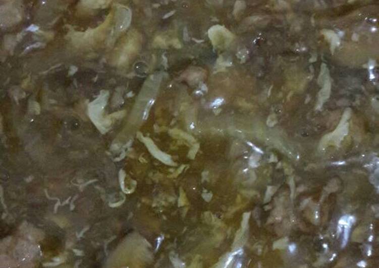 Resep: Lomie jamur daging enak