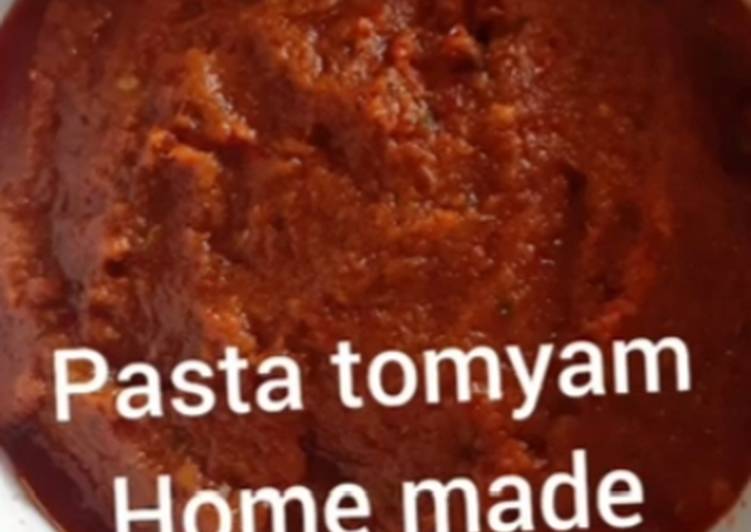 Pasta tomyam home made