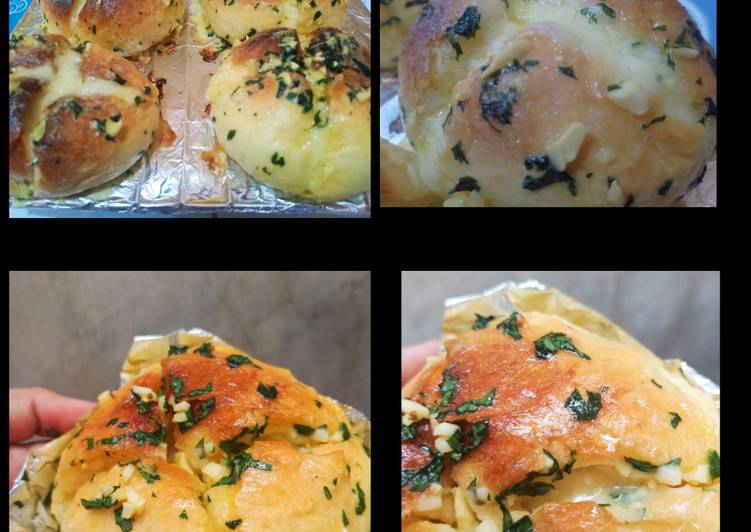 Resep memasak Korean Garlic Cheese Bread (tanpa creamcheese) 