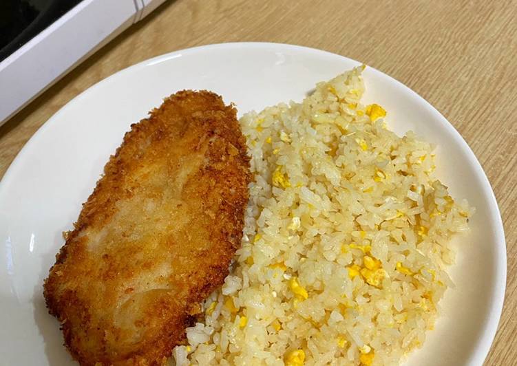 Resep: Butter Rice & Chicken Strip 