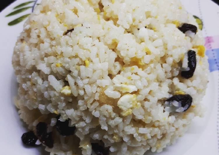 Resep memasak Raisin butter rice lezat