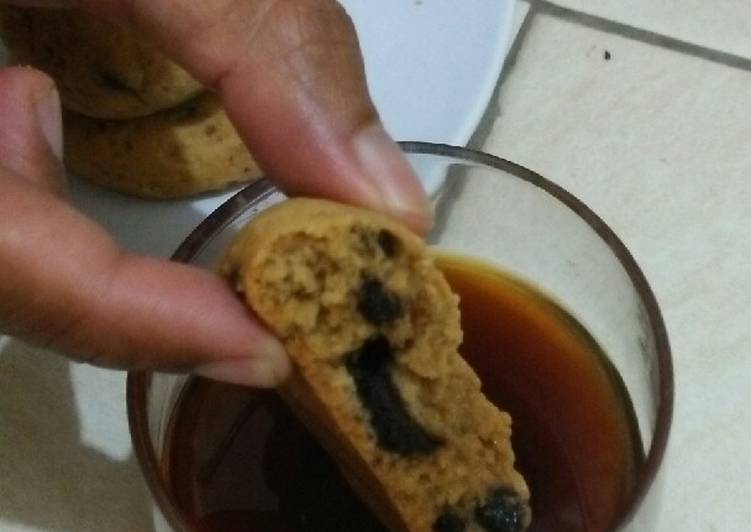 Cara membuat Soft baked cookie (choco) 