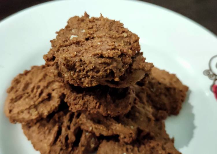 Cara mengolah Choco Oat Cookies pakai Otang 