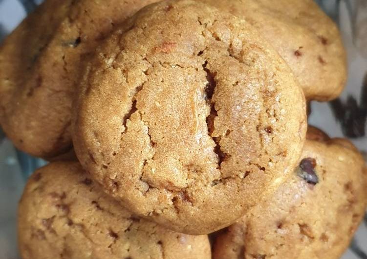 Cara Mudah memasak Soft cookies chocochip 
